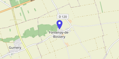 Carte OpenStreetMap — 2 rue du Poncelot, Fontenay-de-Bossery