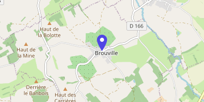 Carte OpenStreetMap — 2 rue Pierre-Borgne, Brouville