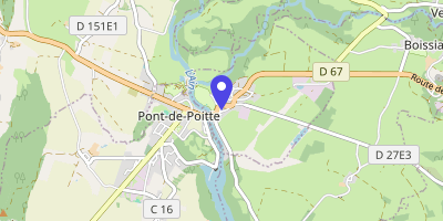 Carte OpenStreetMap — 2 rue de la Mairie, Patornay