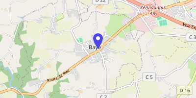 Carte OpenStreetMap — 44 route de l'Isle, Baye