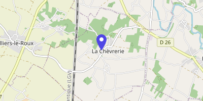 Carte OpenStreetMap — 1 route de Villefagnan, La Chèvrerie