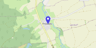 Carte OpenStreetMap — 21 Grande-Rue, Froidos