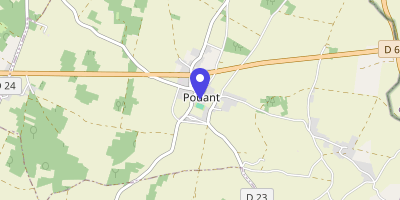 Carte OpenStreetMap — 2 place Jean-Catin, Pouant