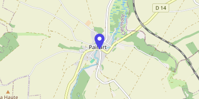 Carte OpenStreetMap — 2 rue de la Mairie, Paillart