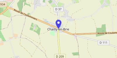 Carte OpenStreetMap — 2 rue du Merisier, Chailly-en-Brie