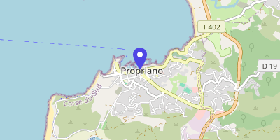 Carte OpenStreetMap — 6 avenue Napoléon-III, Propriano