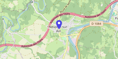 Carte OpenStreetMap — 1 place Michel-Floriot, Neuville-sur-Ain