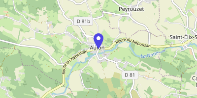 Carte OpenStreetMap — 2161 Route du Nébouzan, Aulon