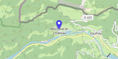 Carte OpenStreetMap — 6 rue Principale, Montjoie-le-Château