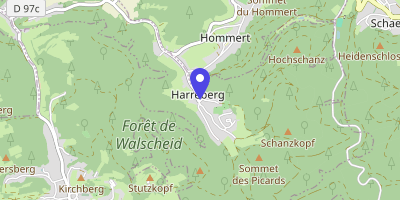 Carte OpenStreetMap — 95 place de l'Église, Harreberg