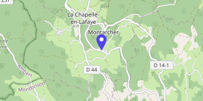 Carte OpenStreetMap — Le Bourg, Montarcher