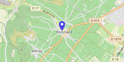 Carte OpenStreetMap — 3 rue de la Mairie, Pommard