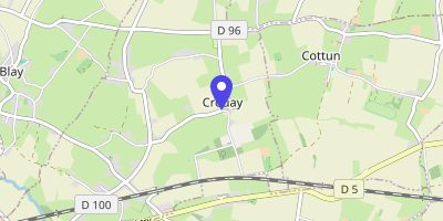 Carte OpenStreetMap — 11 place de l'Église, Crouay
