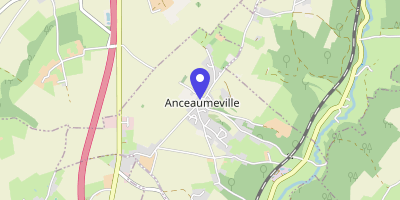Carte OpenStreetMap — 105 place Évode-Chevalier, Anceaumeville