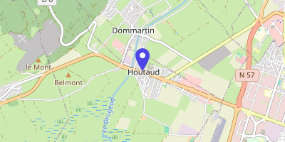 Carte OpenStreetMap — 30 ter Grande-Rue, Houtaud