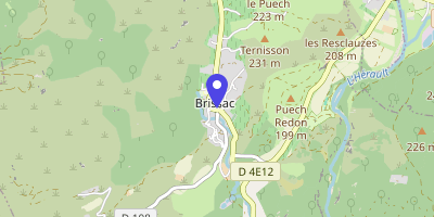 Carte OpenStreetMap — 3 place de la Mairie, Brissac