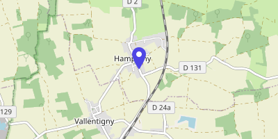 Carte OpenStreetMap — Rue de la Grève, Hampigny