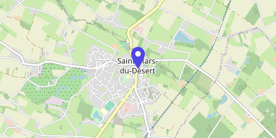 Carte OpenStreetMap — 1 rue de la Mairie, Saint-Mars-du-Désert