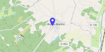 Carte OpenStreetMap — 10 route de la Génétouze, Rioux-Martin