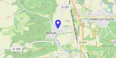 Carte OpenStreetMap — Grand'rue, Polisot