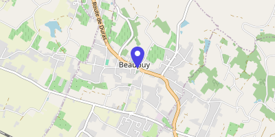 Carte OpenStreetMap — 2 rue de l'École, Beaupuy