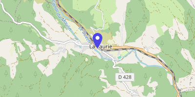 Carte OpenStreetMap — 20 route des Écoles, La Faurie