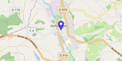 Carte OpenStreetMap — Place Mackau, Vimoutiers