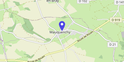 Carte OpenStreetMap — Place Jean-Regnier, Mauquenchy