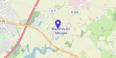 Carte OpenStreetMap — Rue de la Mairie, Mazières-en-Mauges