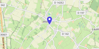 Carte OpenStreetMap — 5 le Bourg, Vesly