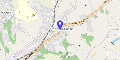 Carte OpenStreetMap — 7 place Jean-François-Poncet, Pont-du-Casse