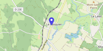 Carte OpenStreetMap — 6 Grande-Rue, Le Pasquier