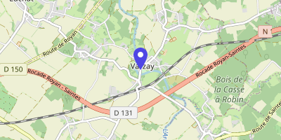 Carte OpenStreetMap — 8 rue de l'Arnoult, Varzay