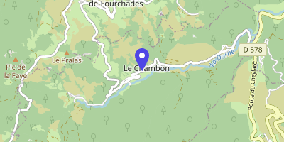 Carte OpenStreetMap — 1 square du Onze-Novembre-1918, Le Chambon