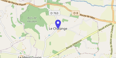 Carte OpenStreetMap — 4 route du Tertre, Le Chalange