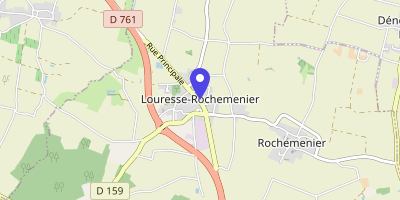 Carte OpenStreetMap — 8 rue Principale, Louresse-Rochemenier