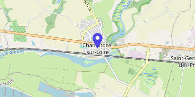 Carte OpenStreetMap — 3 place de l'Église, Champtocé-sur-Loire