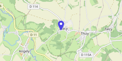Carte OpenStreetMap — Place de la Mairie, Athie