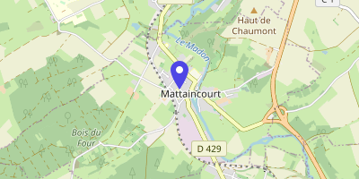Carte OpenStreetMap — 6 rue Notre-Dame, Mattaincourt
