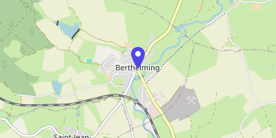 Carte OpenStreetMap — 29 rue Principale, Berthelming