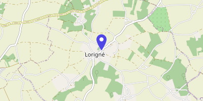 Carte OpenStreetMap — 17 rue Victorin-Patrier, Lorigné