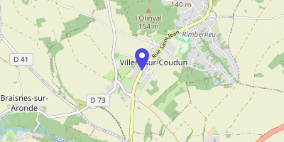 Carte OpenStreetMap — 40 rue Saint-Jean, Villers-sur-Coudun