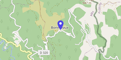 Carte OpenStreetMap — 16 rue de la Mairie, Bonnevaux