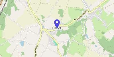 Carte OpenStreetMap — 43 place de la Mairie, Hadol