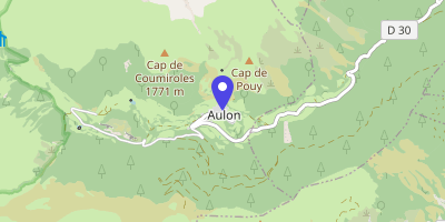 Carte OpenStreetMap — 82 Place du Village, Aulon