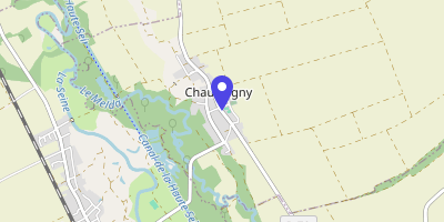 Carte OpenStreetMap — 35 rue des Grandes-Communications, Chauchigny
