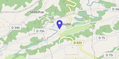 Carte OpenStreetMap — 35 rue de la Mairie, Loudet