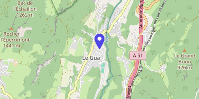 Carte OpenStreetMap — Place Anatole-Berthelot, Le Gua