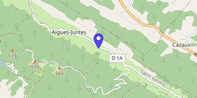 Carte OpenStreetMap — Village, Aigues-Juntes