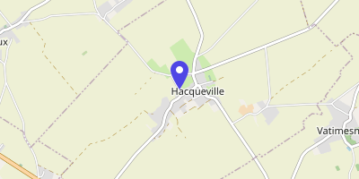 Carte OpenStreetMap — 1 ruelle du Pressoir, Hacqueville